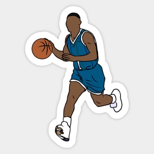 Muggsy Bogues Dribbling Sticker